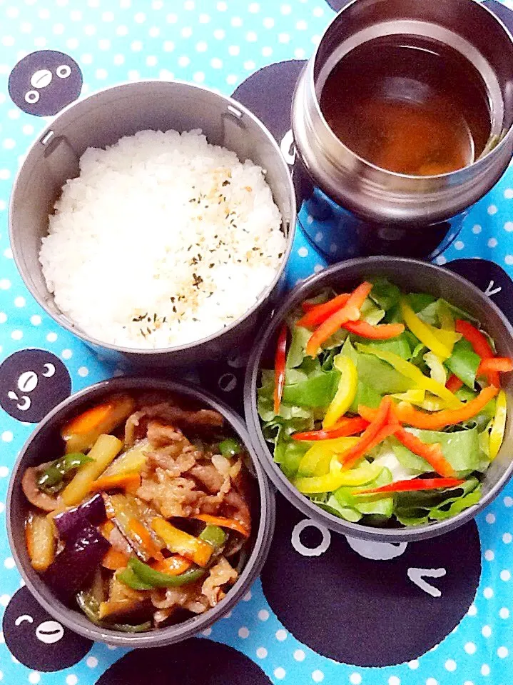 Snapdishの料理写真:9/24旦那弁🍱꒰ ♡´∀`♡ ꒱|さとう かおりさん