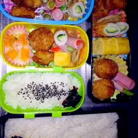 Snapdishの料理写真:社会見学弁当2014|swme7737さん