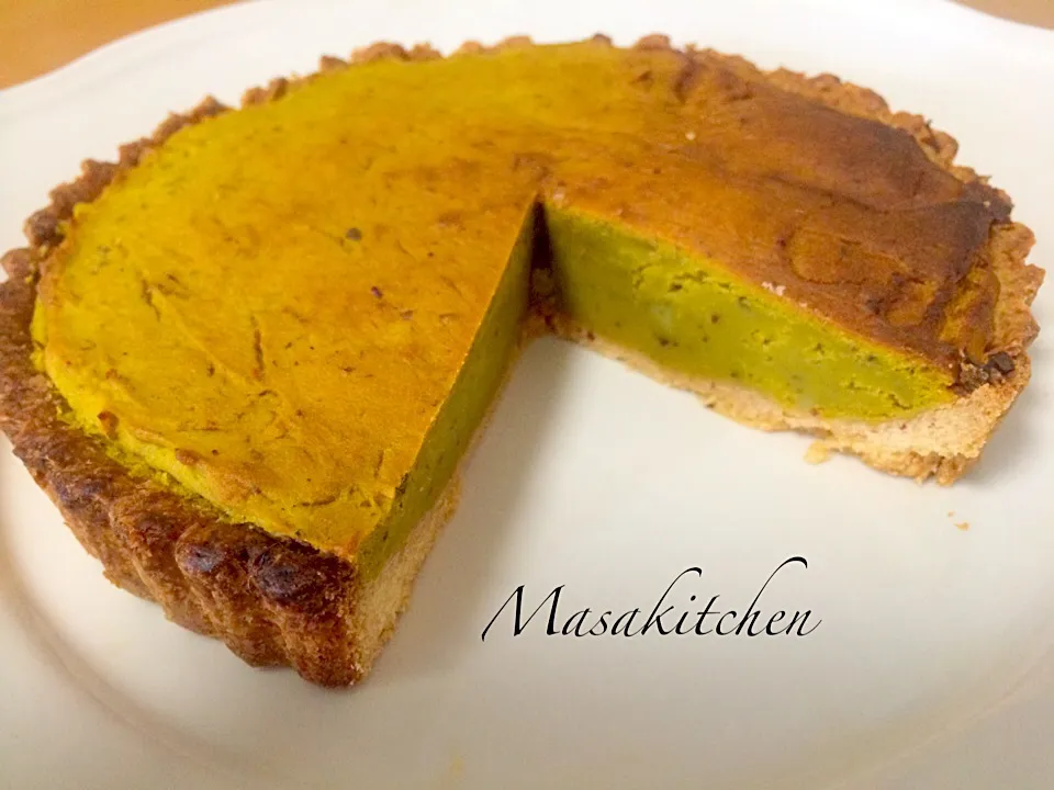 Whole sweet potato&pumpkin tart|Masakiさん