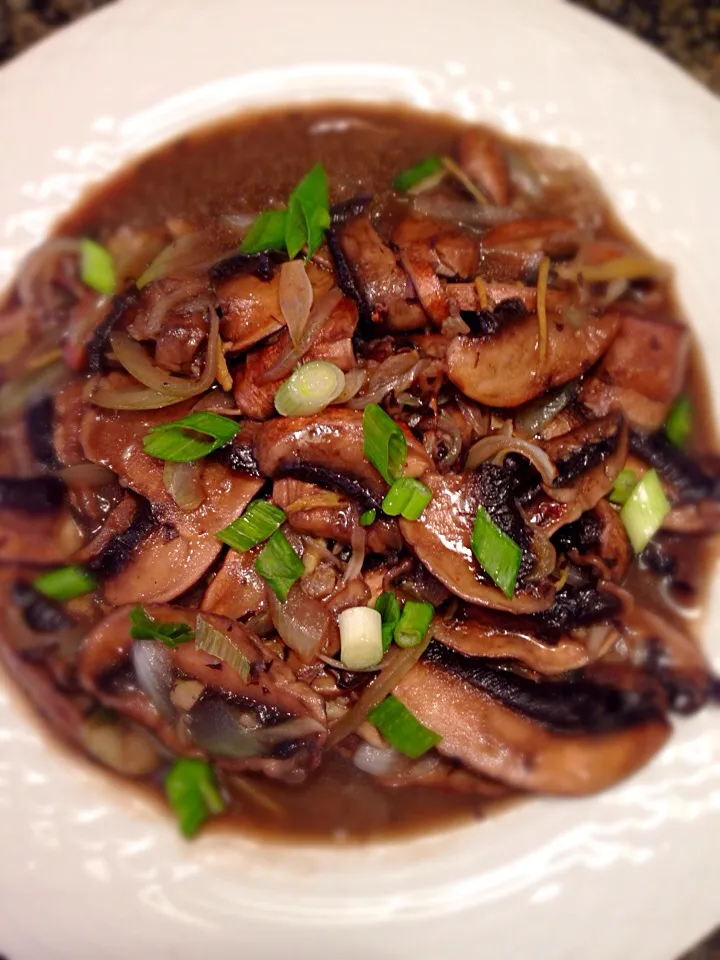 Portobello Mushroom Pan Fried|Allissa Zhaoさん