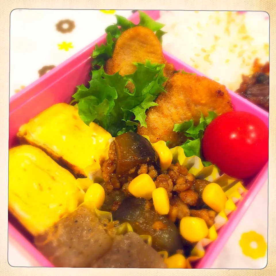 Snapdishの料理写真:お弁当2014.9.24|etsu1005さん