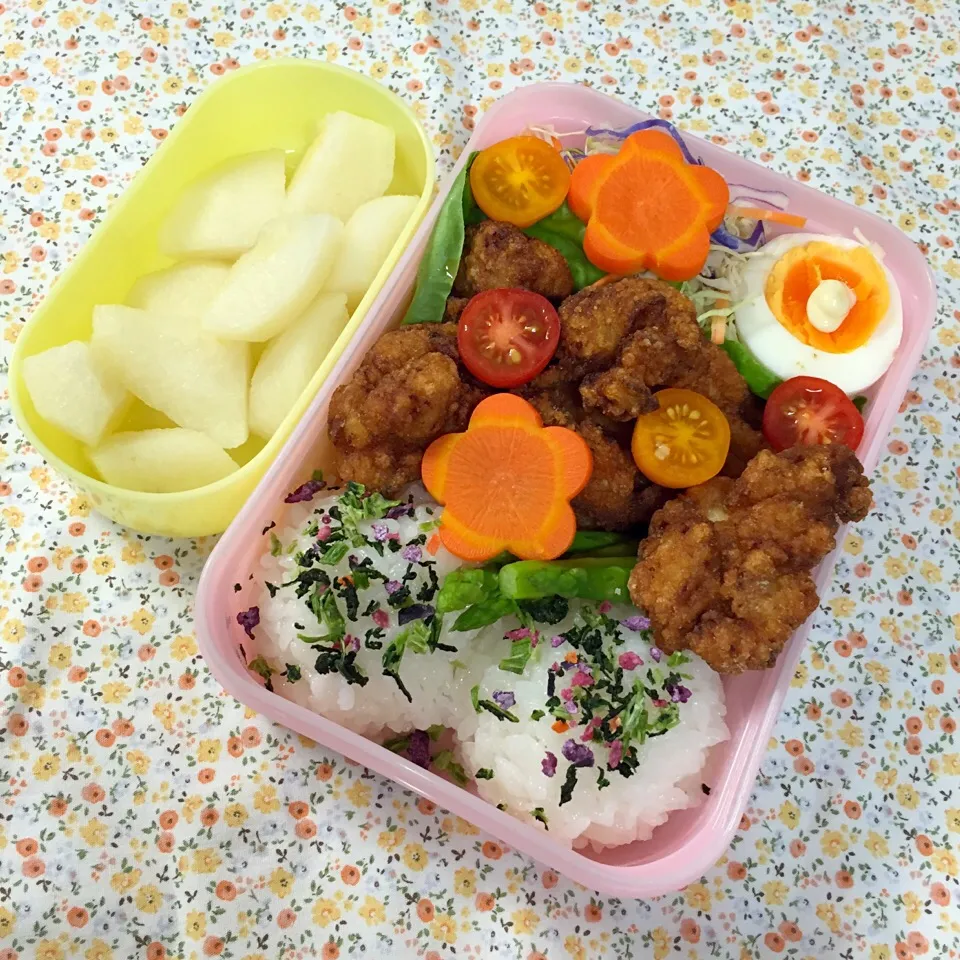 Snapdishの料理写真:中1女子 今日のお弁当|Kunicomさん