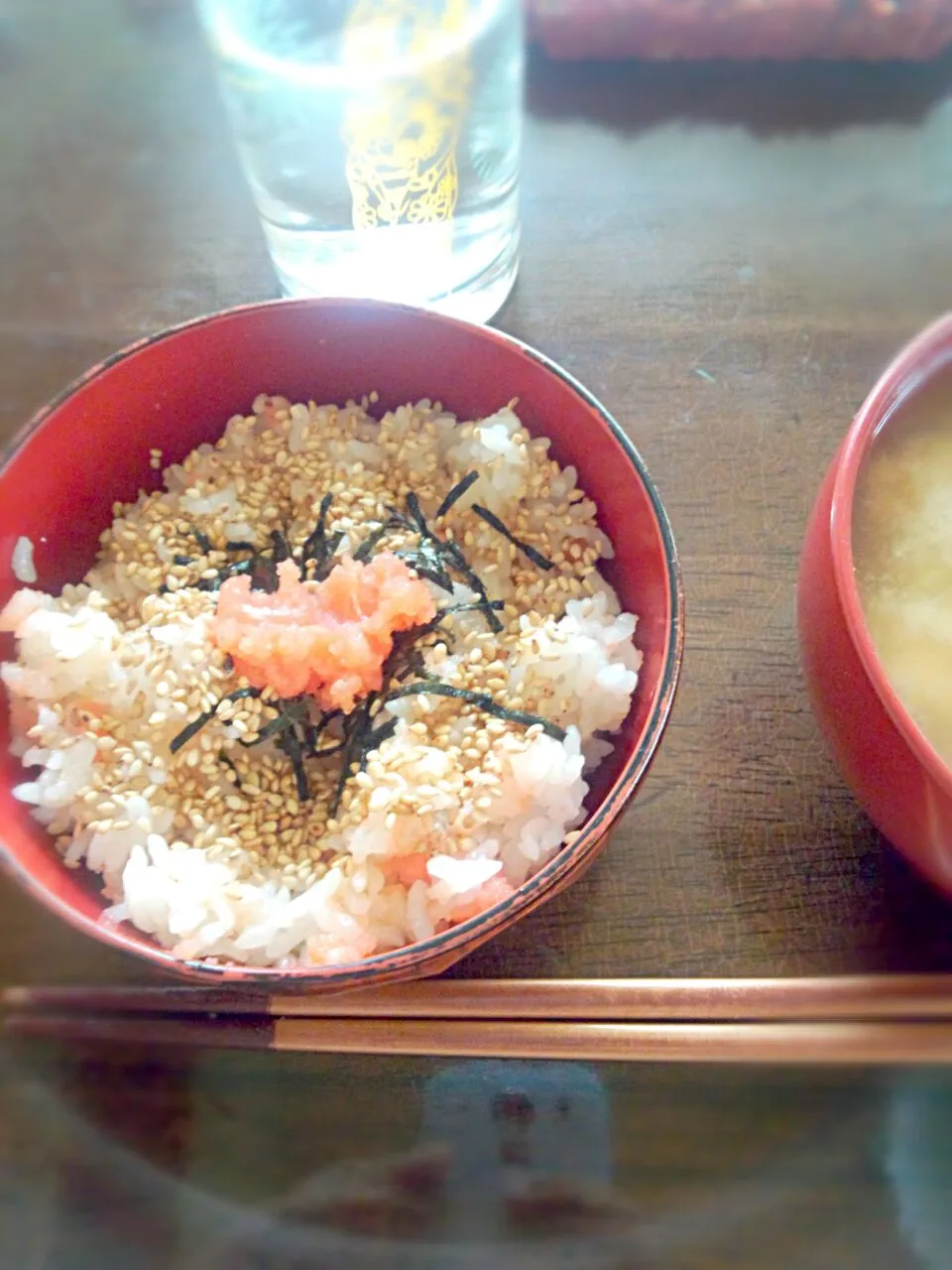 ミニたらこ丼(*^^*)|ニイロハルナさん