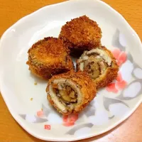 Snapdishの料理写真:にくてん風あなごコロッケ