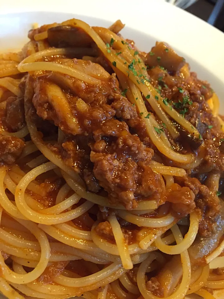 Bolognaise with mushroom|Tetsuya Ogawaさん