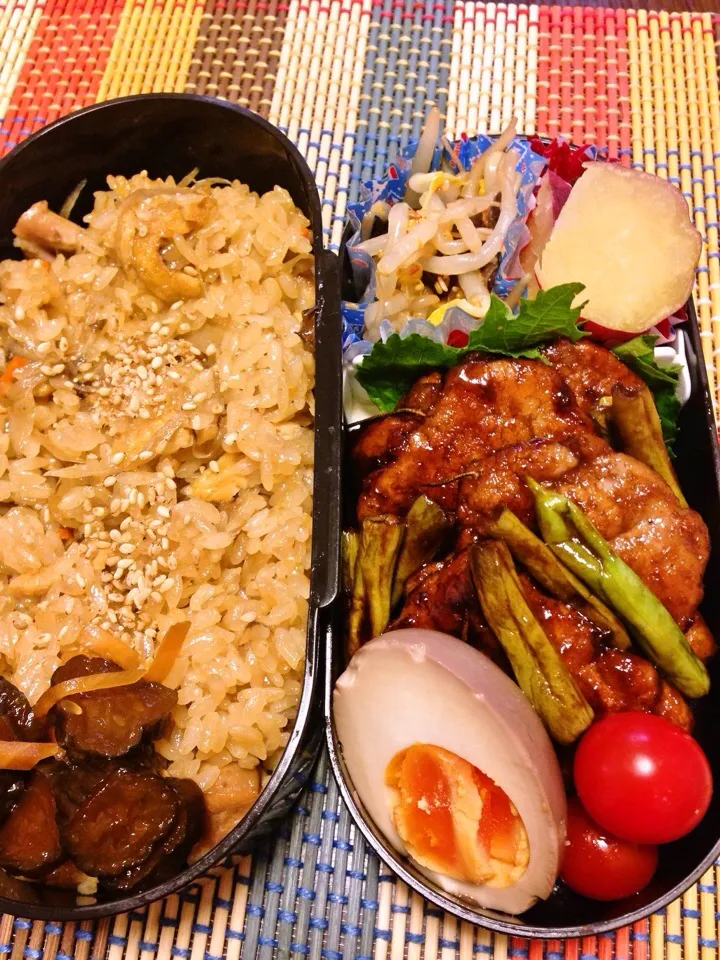 Snapdishの料理写真:0924 今日のパパお弁当|江口亜梨子さん