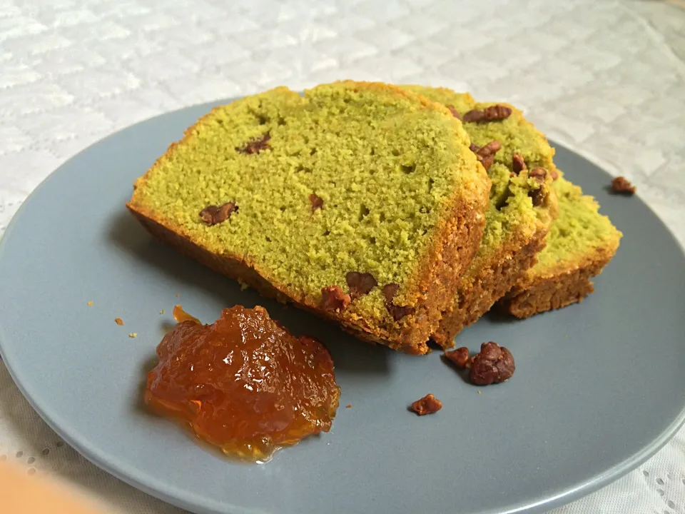 matcha pecan pound cake！！|🍞LeeLee🍞さん