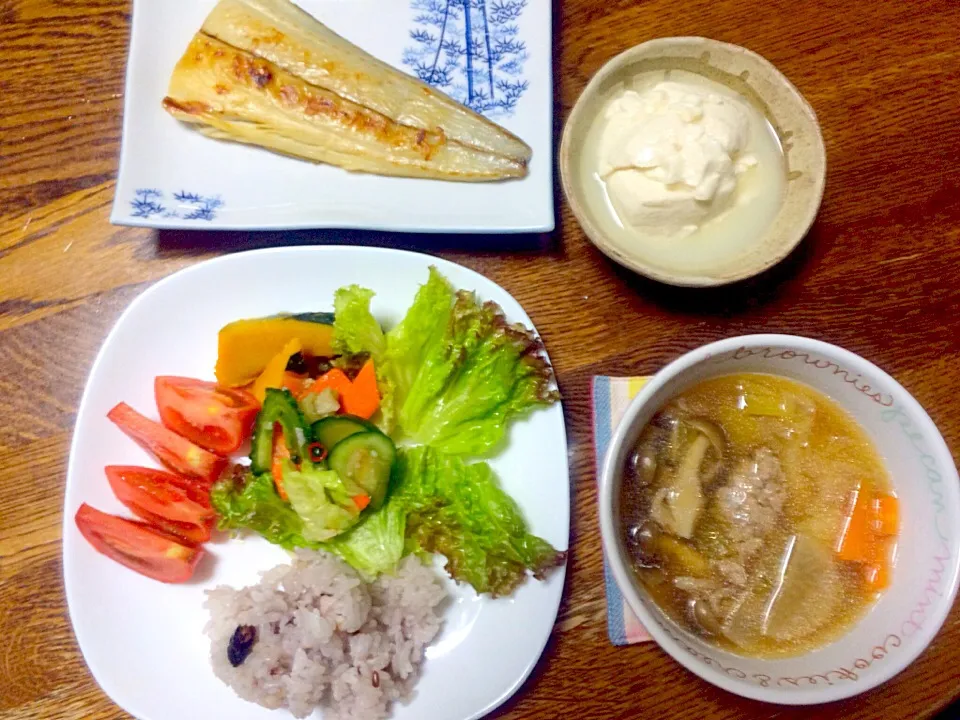 Snapdishの料理写真:さわらと いわしつみれスープ。|rimさん