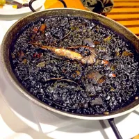 black rice paella|あやこさん