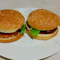 salmon burgers|Elle Sunshyneさん