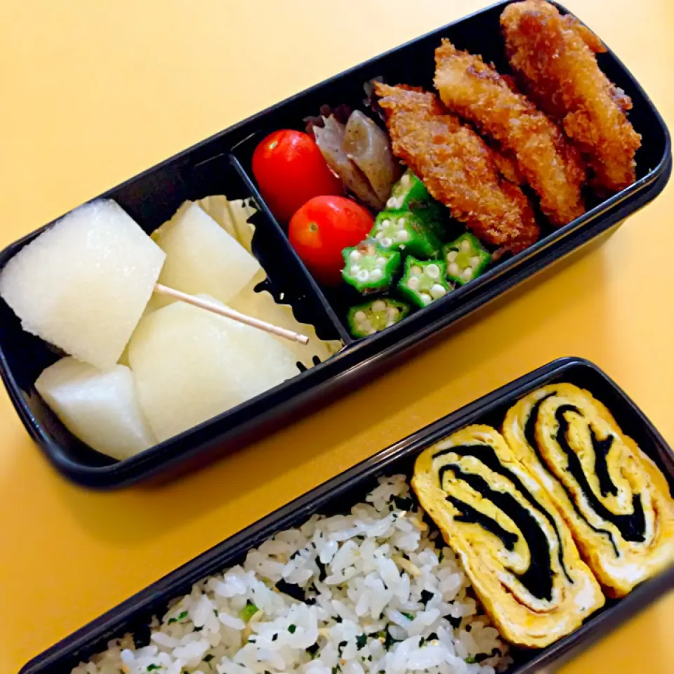 Snapdishの料理写真:中学生男子弁当_20140925|caori ytさん