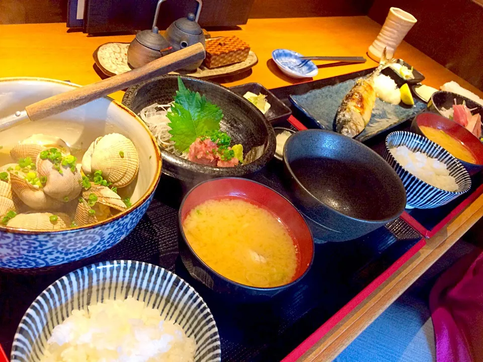 Snapdishの料理写真:行列するご飯屋さんで、ランチ|De trois,M   cookpad料理教室元講師さん