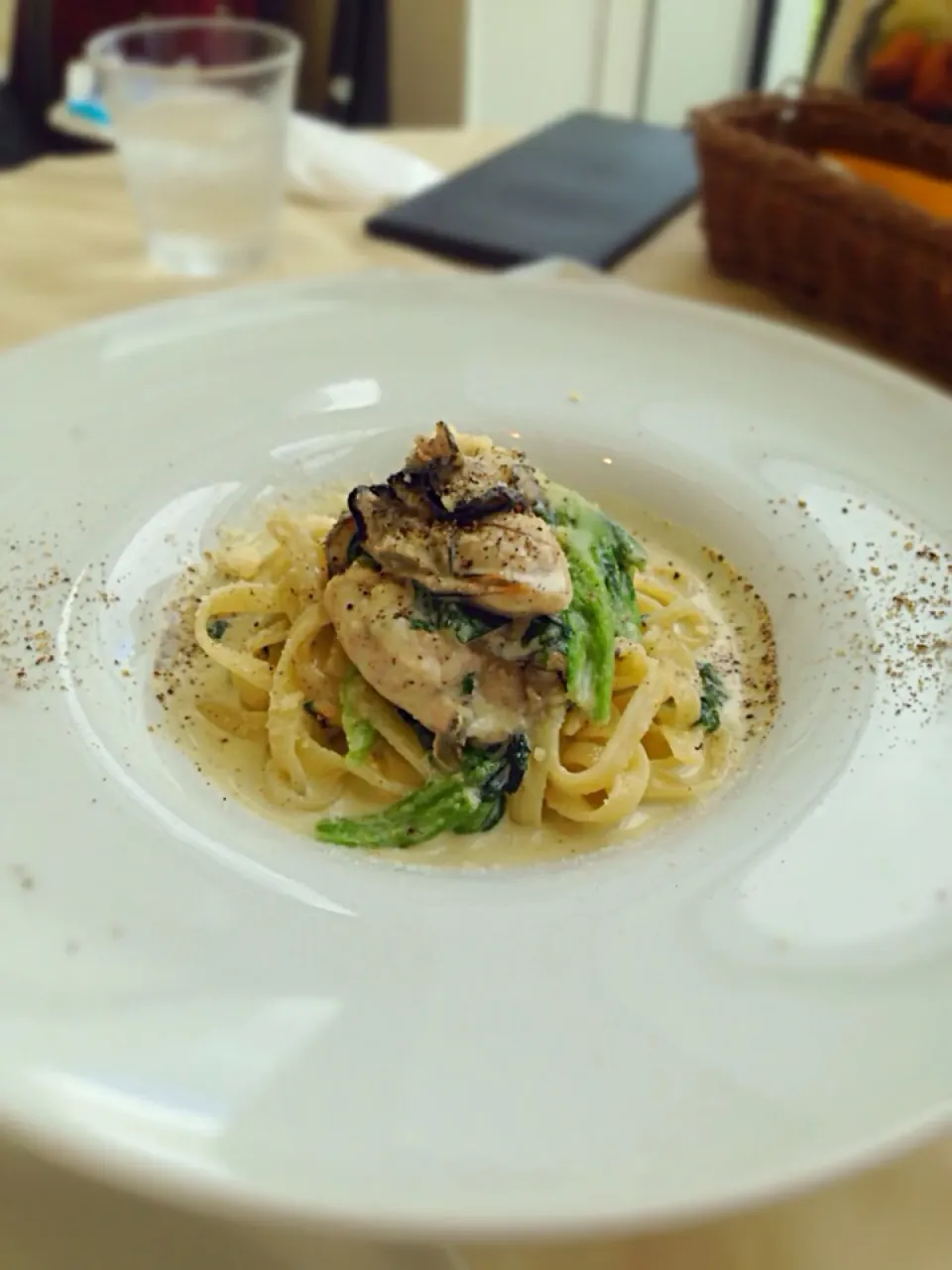 Pasta w/ Oyster in white sauce|Irish Zaragozaさん