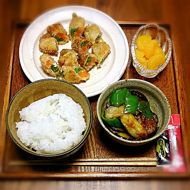 Snapdishの料理写真:本日の父の晩御飯。透析食。|Yoshieさん