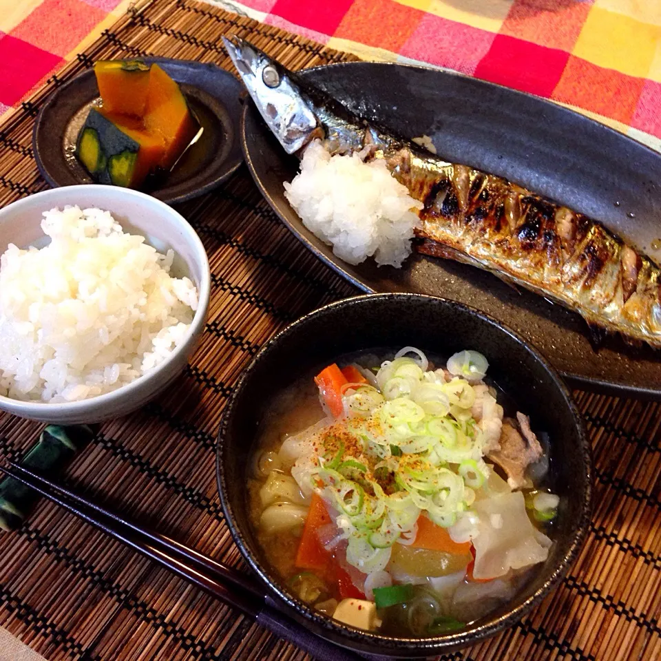 秋刀魚定食|🌀さん