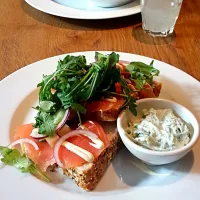 smoked salmon sandwich|Natasjaさん