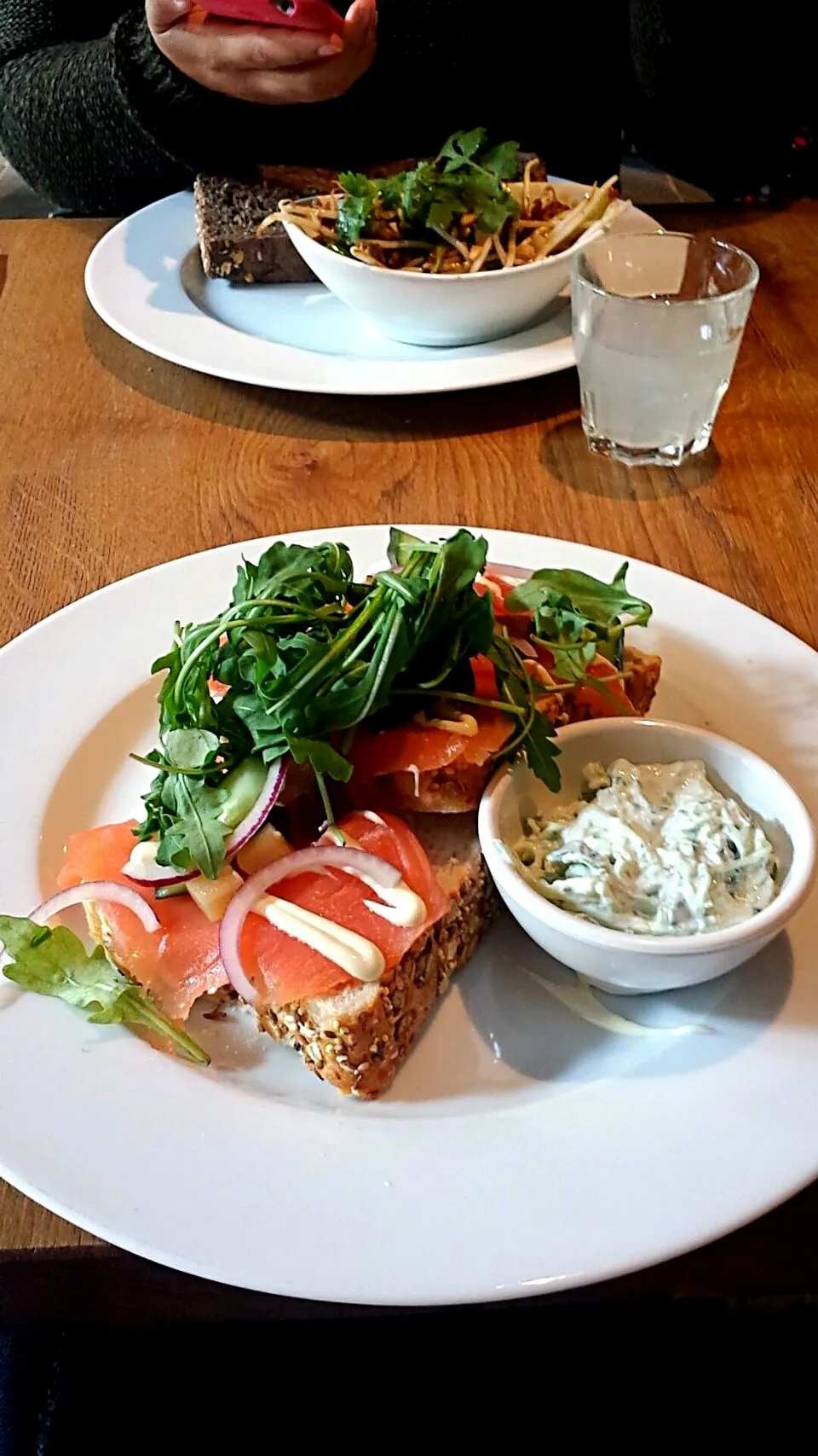 smoked salmon sandwich|Natasjaさん