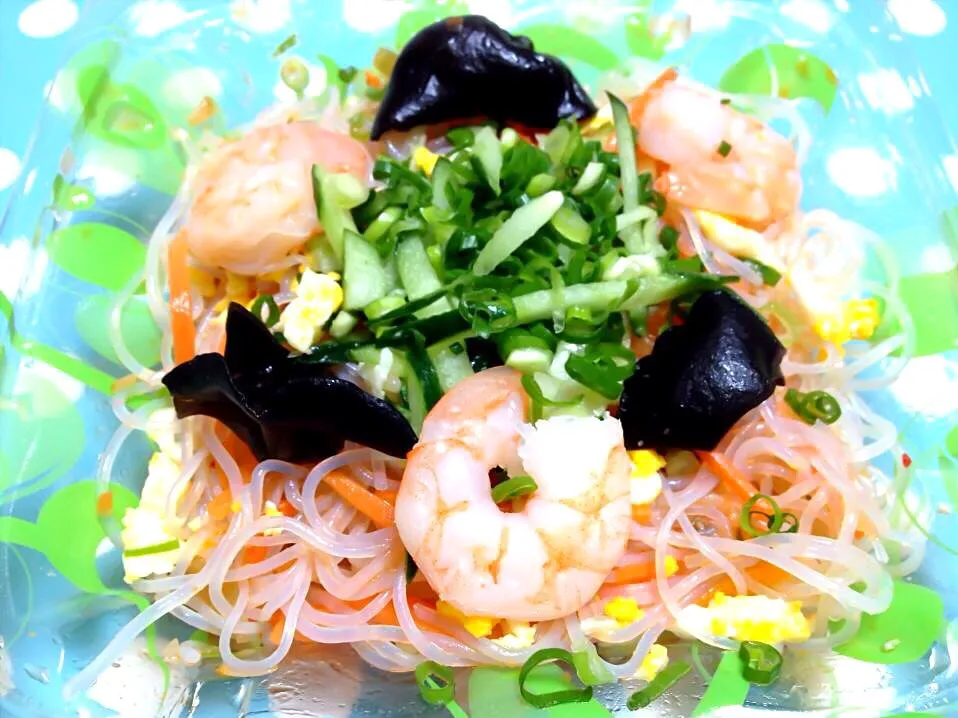 Shrimp on harusame salad|Liezlさん