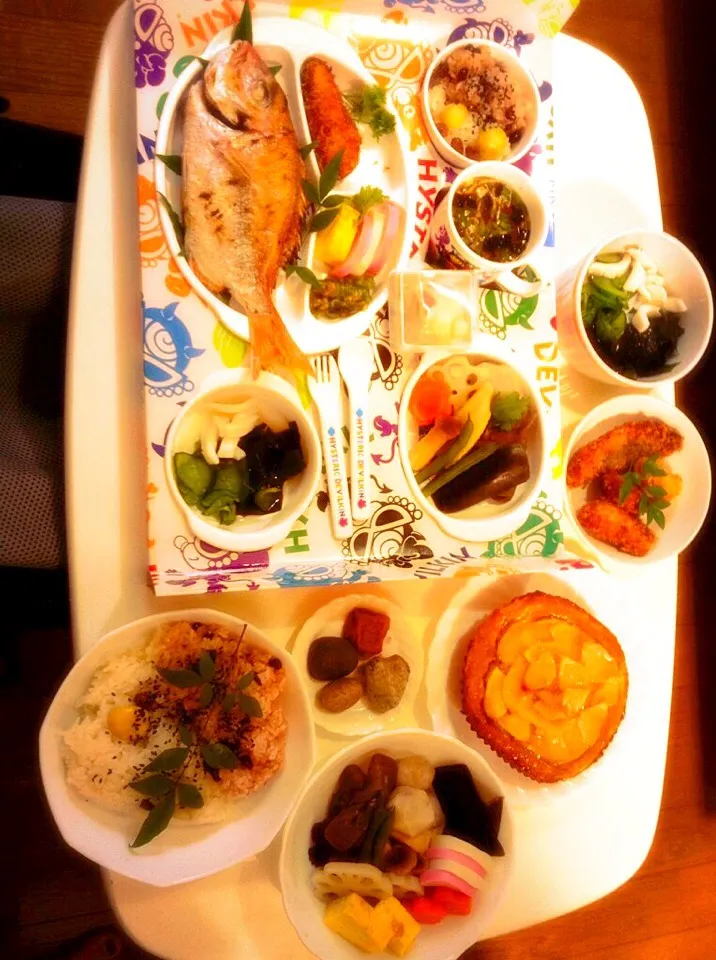 お食い初め🐟記念料理。|湊叶ママさん