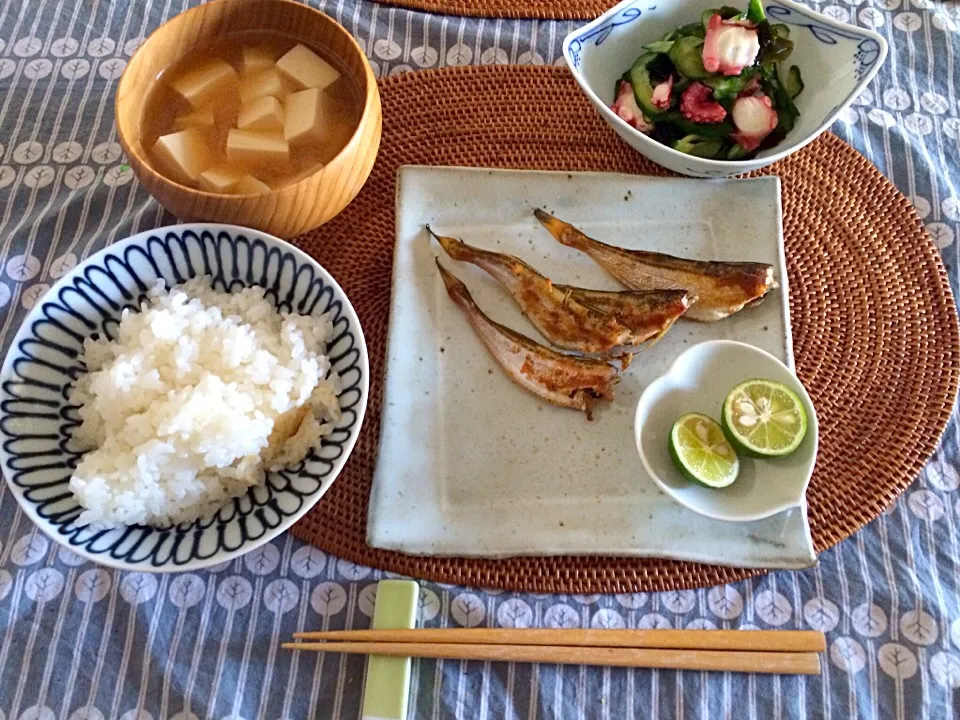 はたはた定食 メインはストウブで炊きたての新米|ゆうこさん