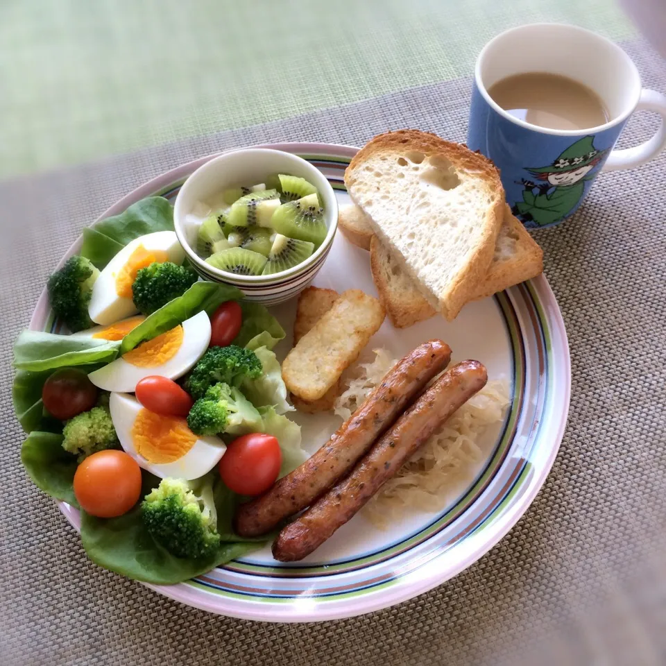 今日の朝ごはん|ぺんぎんさん