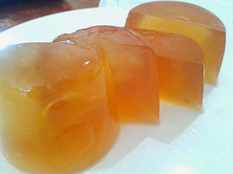 home made plum wine jelly 
 #homemade #food #fusion #foodie #foodporn # jelly # desserts #Japanese cuisine|Kenex Kum Chee Kuanさん