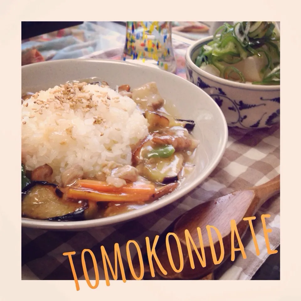 塩麹で中華丼🍴♡|🇯🇵ともこちゃん。さん