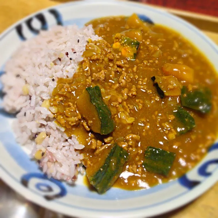 挽肉とカボチャのハバネロ入りカレー|ともえさん