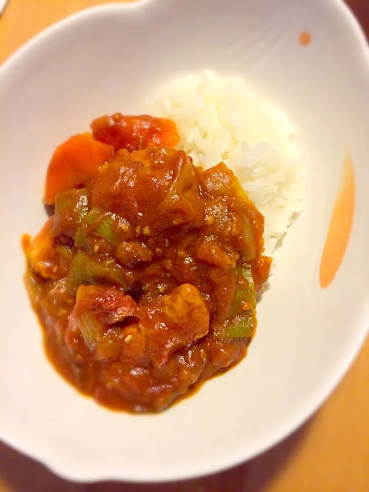 Snapdishの料理写真:トマトなカレー|masamiさん