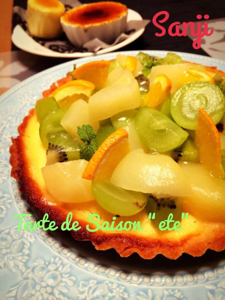 Tarte de Saison “ete”|Sanjiさん