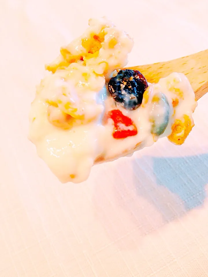 Love soy yogurt n granola combo! #vegan|Leahさん