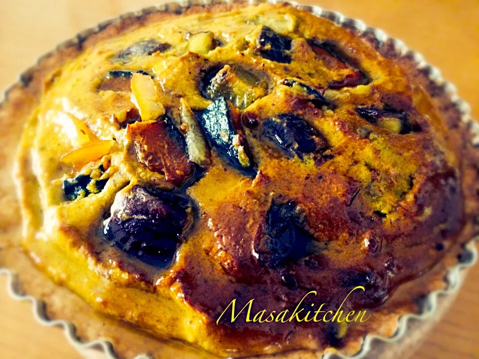 Sweet potato&pumpkin tart again|Masakiさん