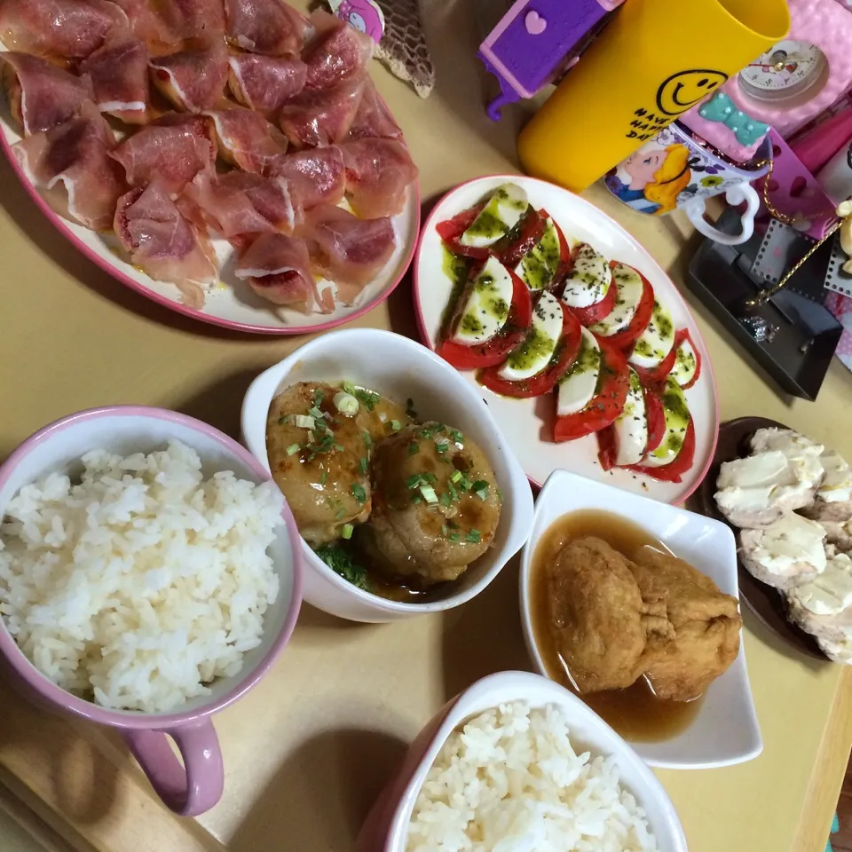 Snapdishの料理写真:お腹いっぱいランチ♡|とまとさん