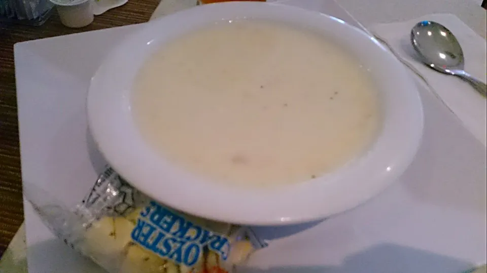 9:27 clam chowder #Boston #ボストン #スープ/汁物 #チャウダー|タップダンスシチーさん