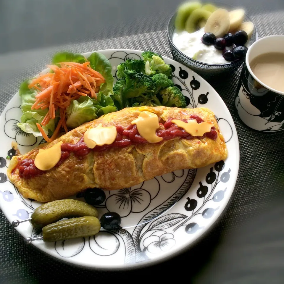 今日の朝ごはん|ぺんぎんさん