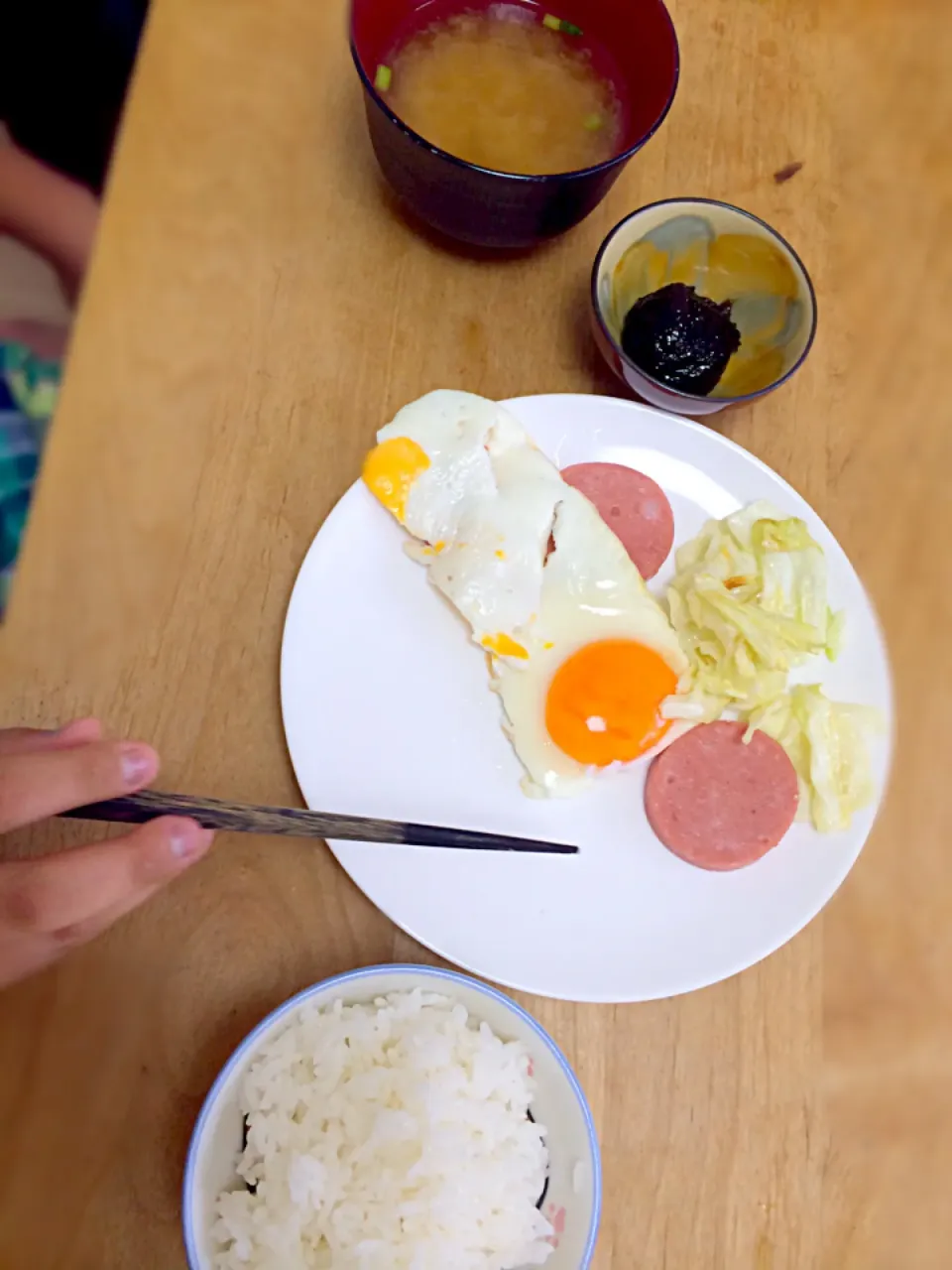 子供が作ってくれた朝ごはん|Reiさん