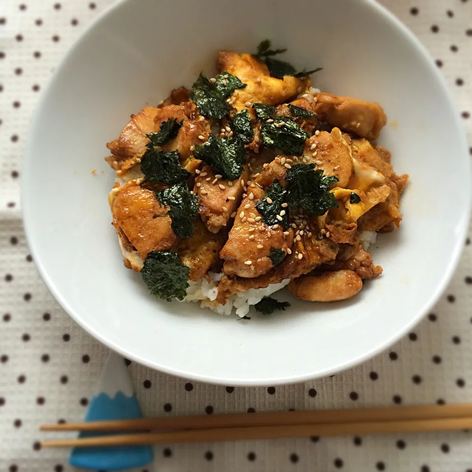 たれ濃いめの親子丼！|aykさん