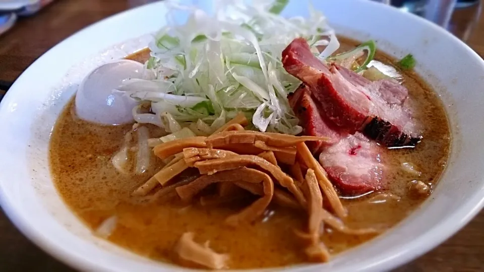 味玉麹味噌ラーメン|ボンゴさん