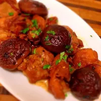 Adobong Manok w/ baked shiitake mushrooms|Diodalen Hosotaniさん