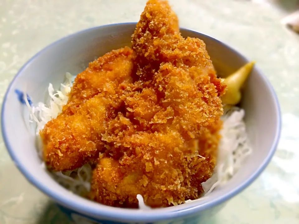 Snapdishの料理写真:鳥カツ丼|ほくろさん