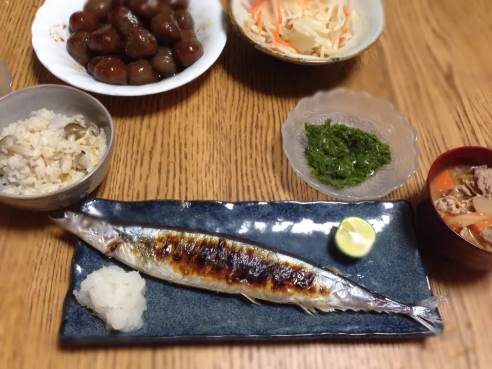 Snapdishの料理写真:秋定食|KSさん