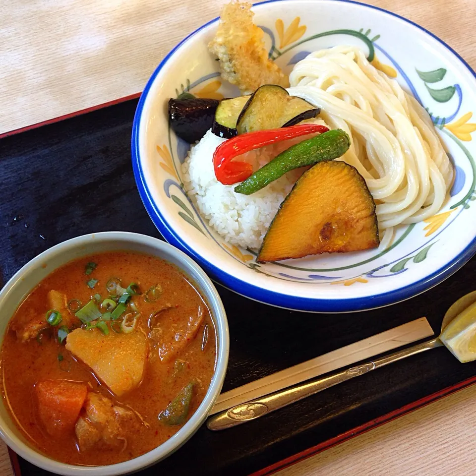 マッサマンカレー ご飯・うどん半玉|maixx ใหม่さん