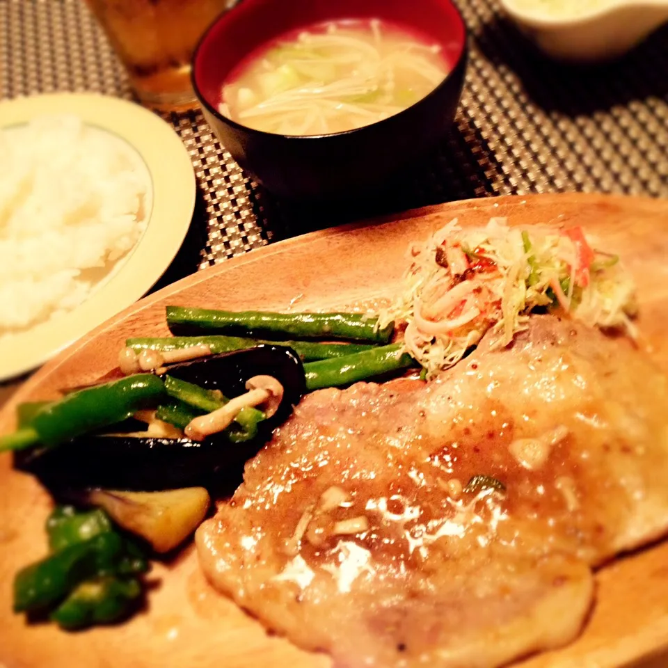 2014092🐷pork sauté|akiyo22さん