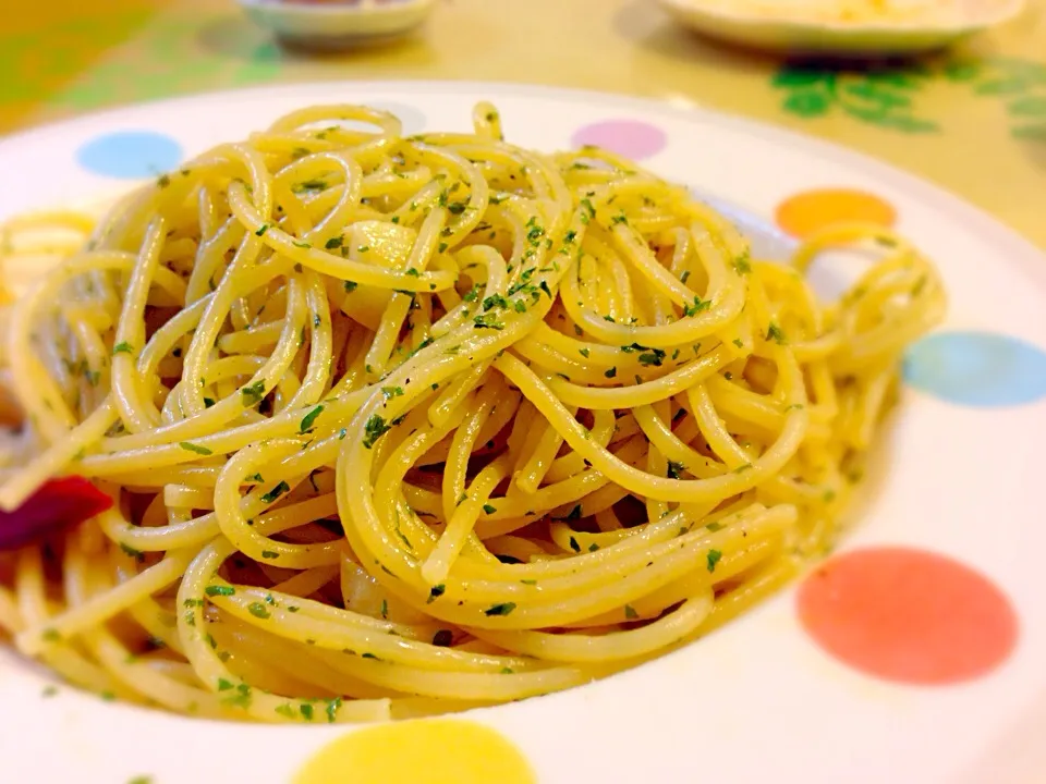 今日のパパパスタ【ペペロンチーノ】|不動南平さん