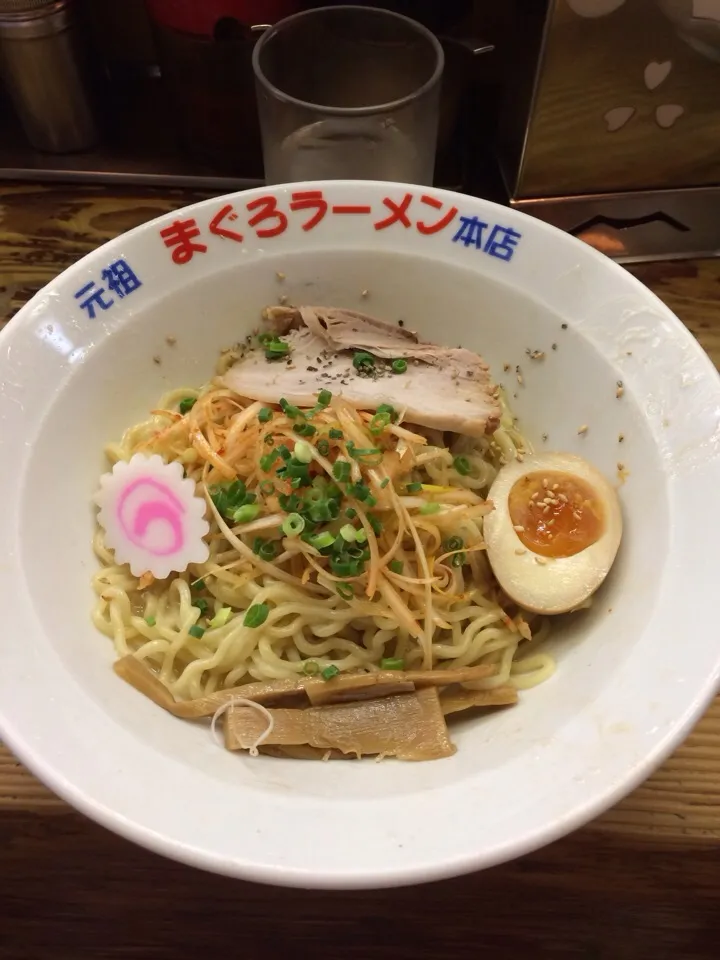 Snapdishの料理写真:まぐろラーメン|yurichocoさん