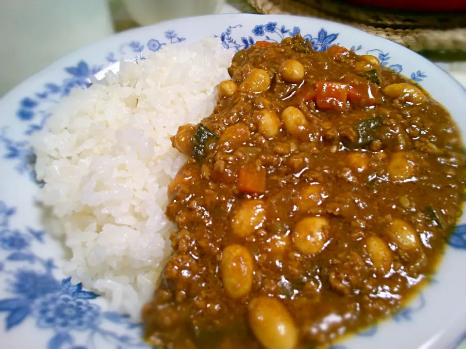 ビーンズキーマカレー|きくさん