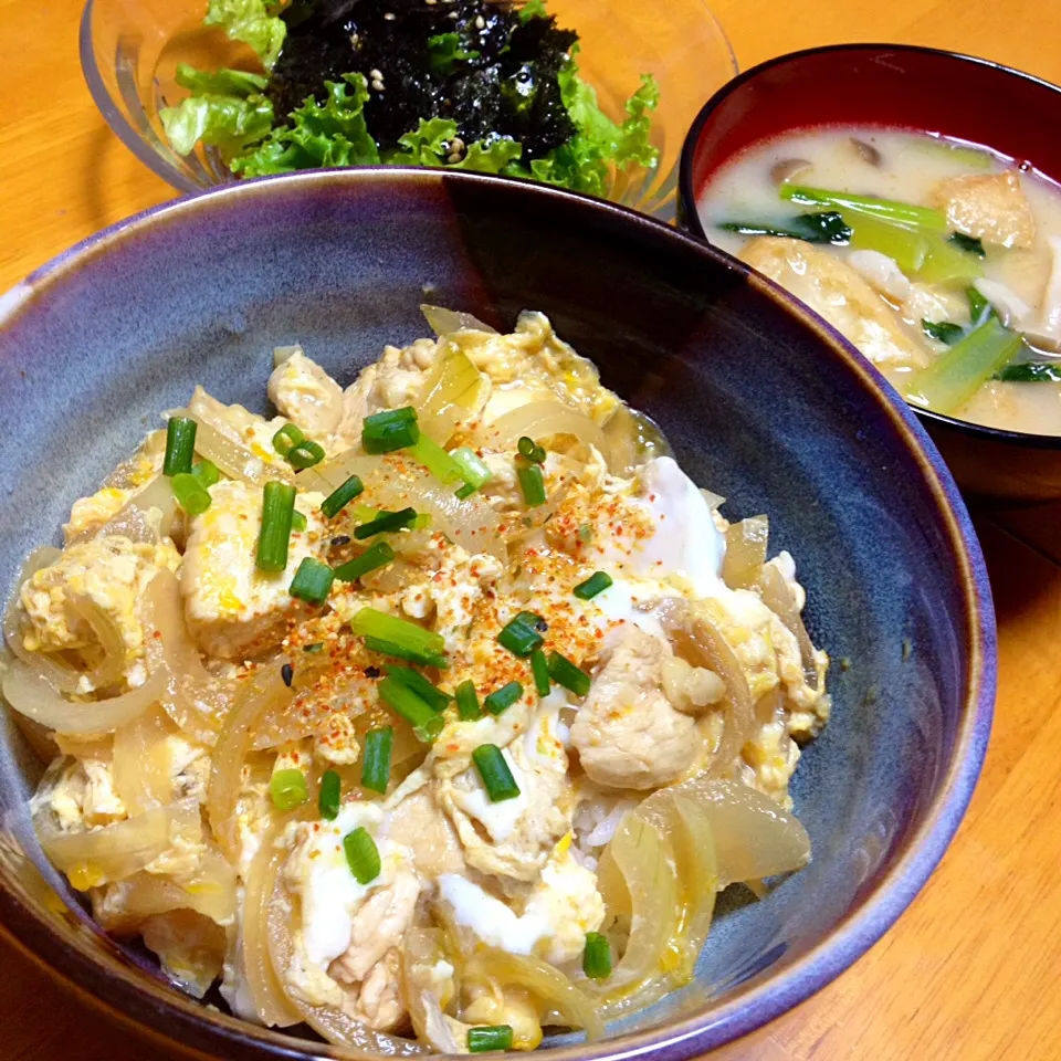 親子丼|カウンター嬢さん