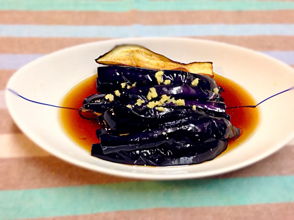 簡単 茄子の素揚げ|料理へたこさん