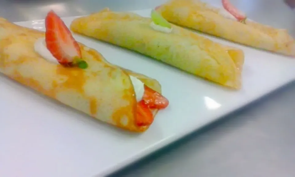 Snapdishの料理写真:Crepas Dulces|Marcee Gonzálezさん