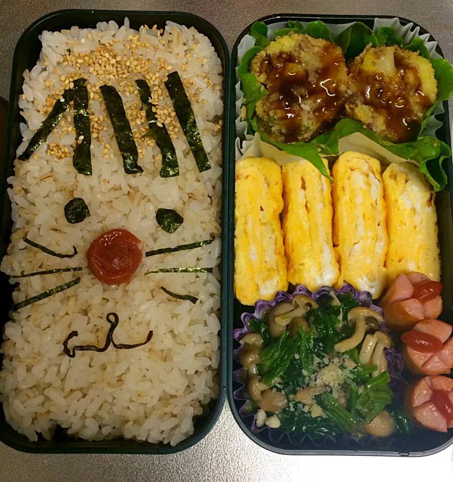 コロッケ弁当 たまご焼きは甘め|haseseさん